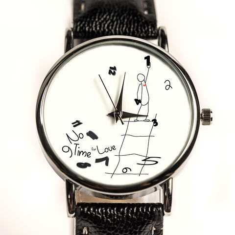 No Time For Love Unisex Watch